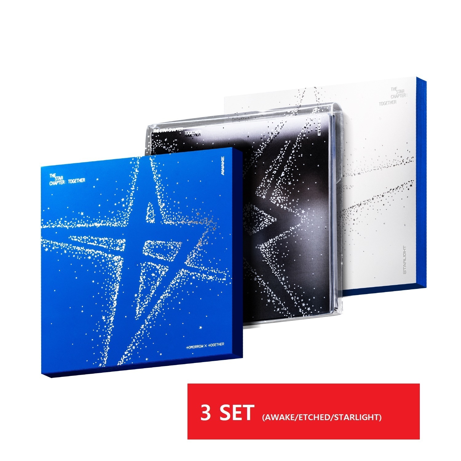 【SET商品】TXT [THE STAR CHAPTER : TOGETHER (3 SET)]（韓国盤）