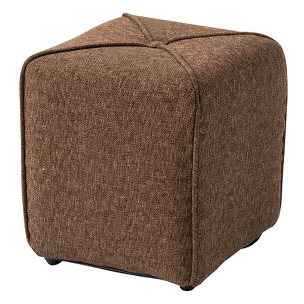 ミニスツール ブラウン 幅27×奥行き27×高さ30cm NS-505BR