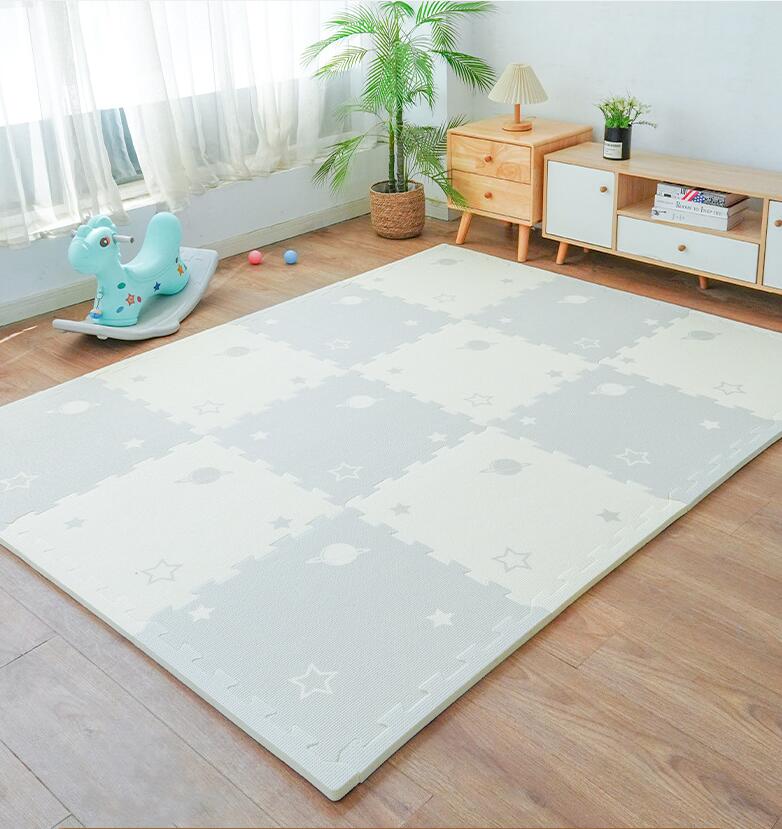 キャンペーンジョイントマット 防音 保温 抗菌 防臭 水洗いOK 組み合わせ 57*57cm　厚さ2cm 単色 ベビー プレイマット パズルマット　キッズマット カーペット 断熱 キッズ マット ベビ