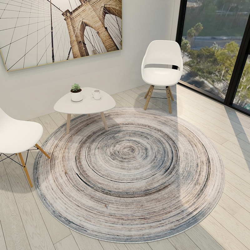 ラウンド カーペット 北欧 モダン 直径 140cm 直径 160cm おしゃれ かわいい インテリア 洗える ラグ 円形 絨毯 大判 リビング ダイニング