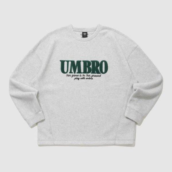 長袖Tシャツ TQT UP423CFSN9-WMG プラスフリース スウェットシャツ / GREY