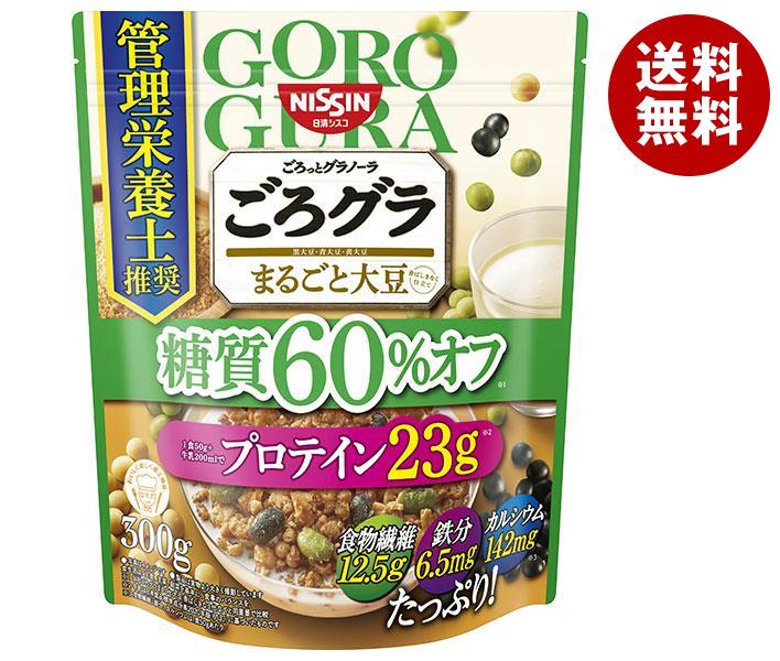 割引 日清シスコ ごろグラ 300g＊6袋入＊(2ケース) まるごと大豆 糖質60%オフ シリアル - flaviogimenis.com.br