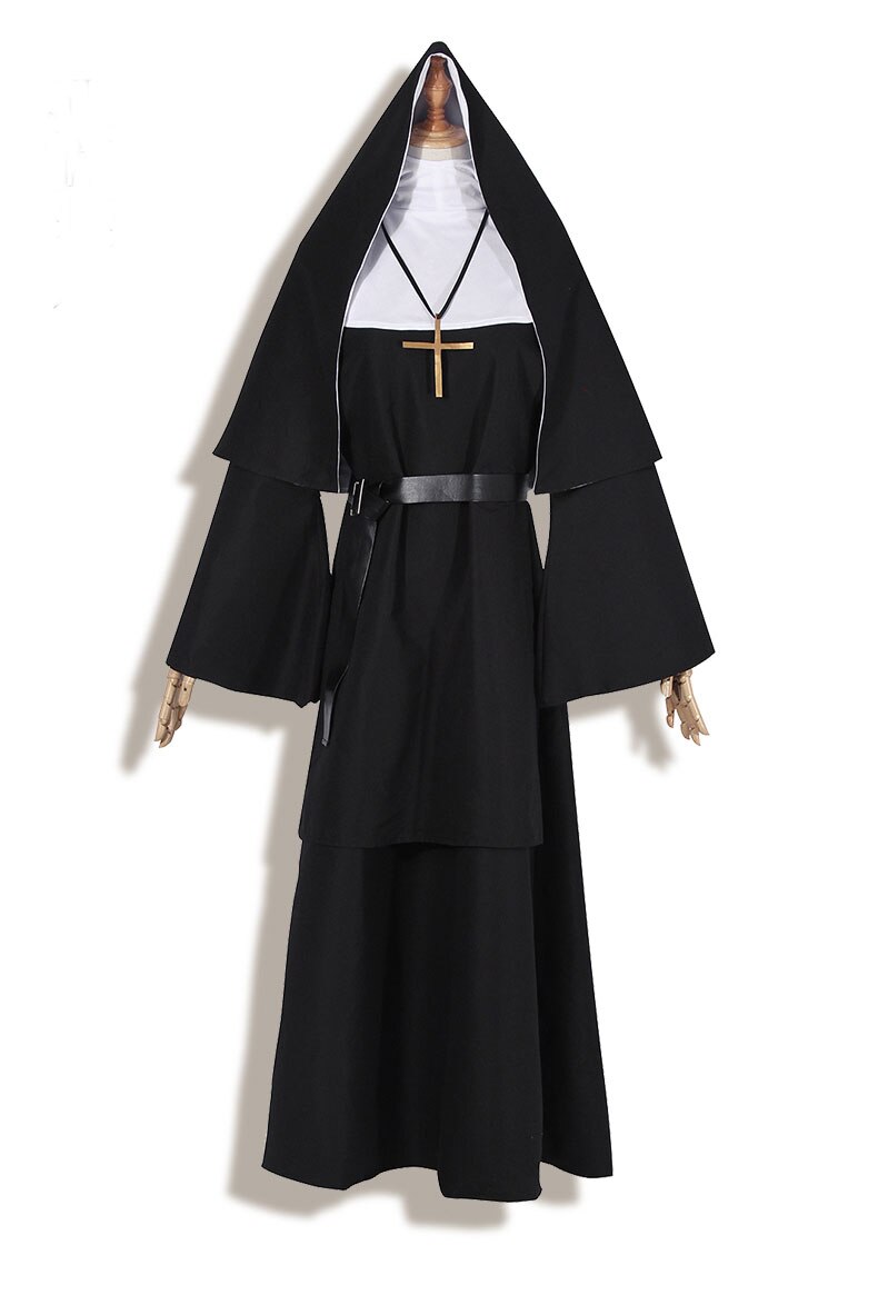 牧師 TheNu 鬼シスター 衣装 コスプレ変装仮装 スーツ ハロウィン 2023年新作入荷コスプレ