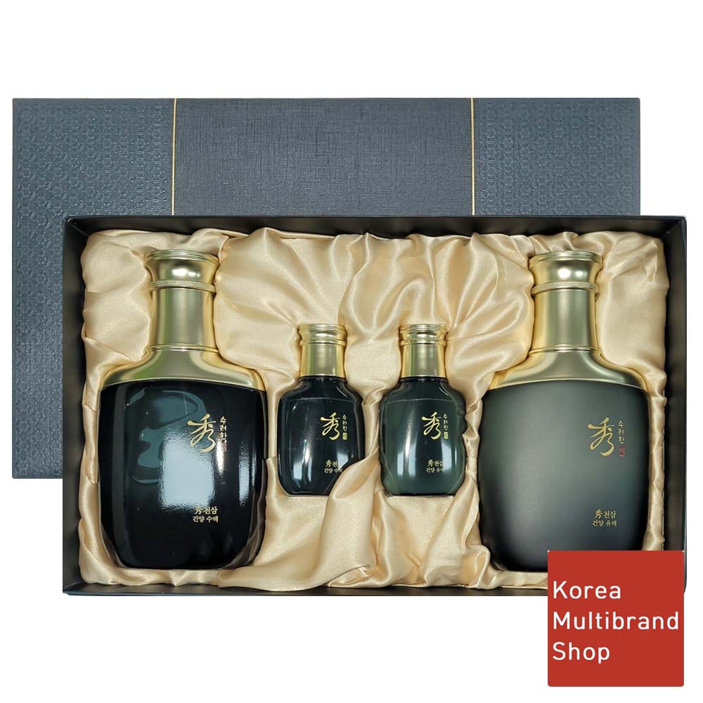 スリョハン天参ゴンヤン2セット/Sooryehan Chunsam Konyang Skincare Set/Men Skincare Set