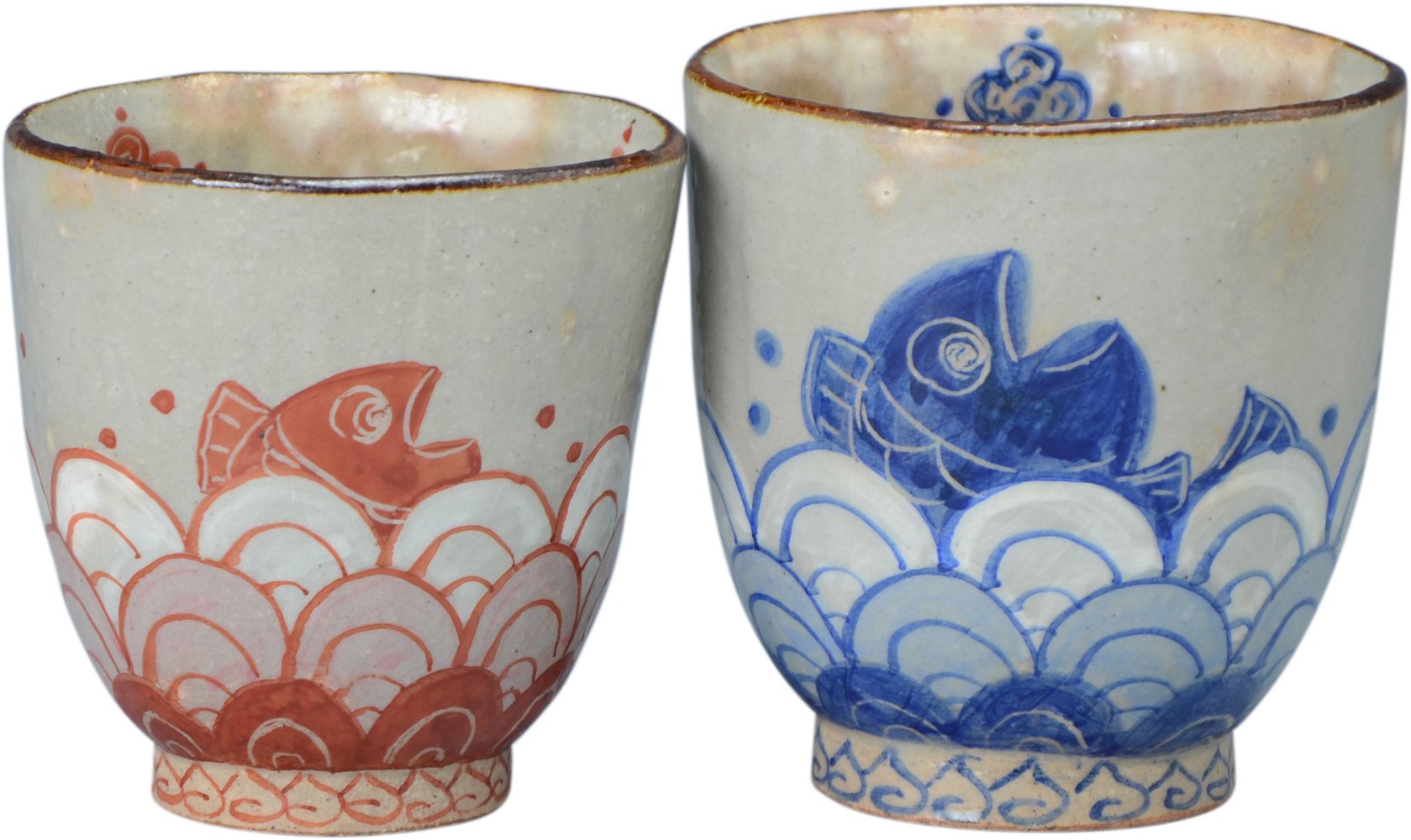 京焼 清水焼 幹窯 湯呑 組湯呑 めでたい umm898