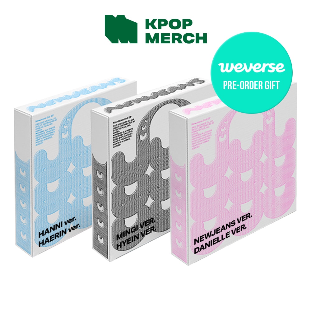 【WEVERSE 特典付】NewJeans 2nd EP Get Up Bunny Beach Bag ver. SET[7月21日発売予定]