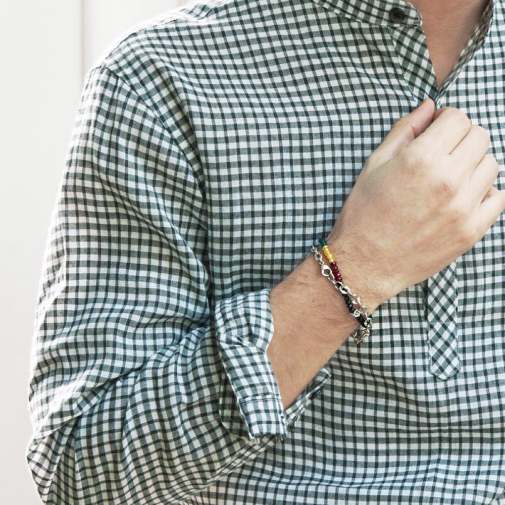 ジョバンスクラシックアロカラー 405 フラットウェーブ 515 ブレスレットセット (C1901-SE088SV) 5,198円