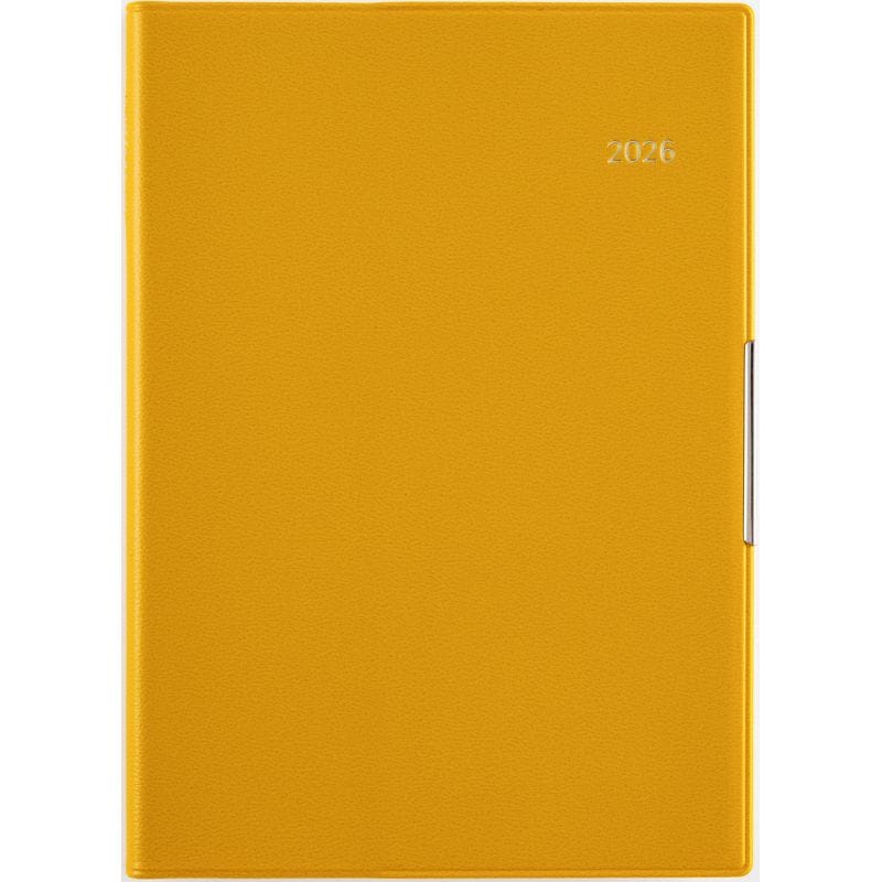 （まとめ買い）高橋書店 2026年 手帳 No.235 フェルテ5 B6判 週間ブロック式＆月間ブロック式 イエロー [x3]