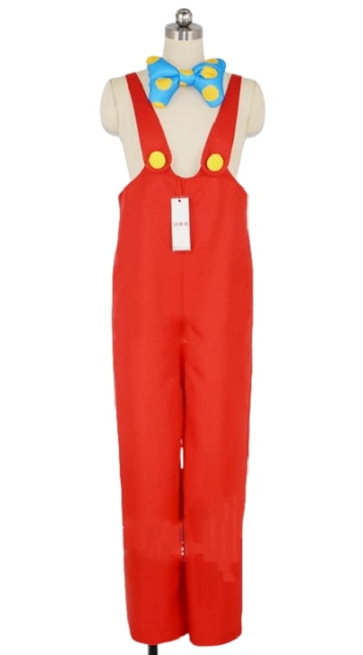 ディズニーアニメ ロジャーラビット 尻尾付き コスプレ衣装