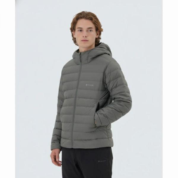 SNOWPEAK APPAREL エアノバ パーテックス 軽量ジャケット S25WMPDJ12 ダークグレー