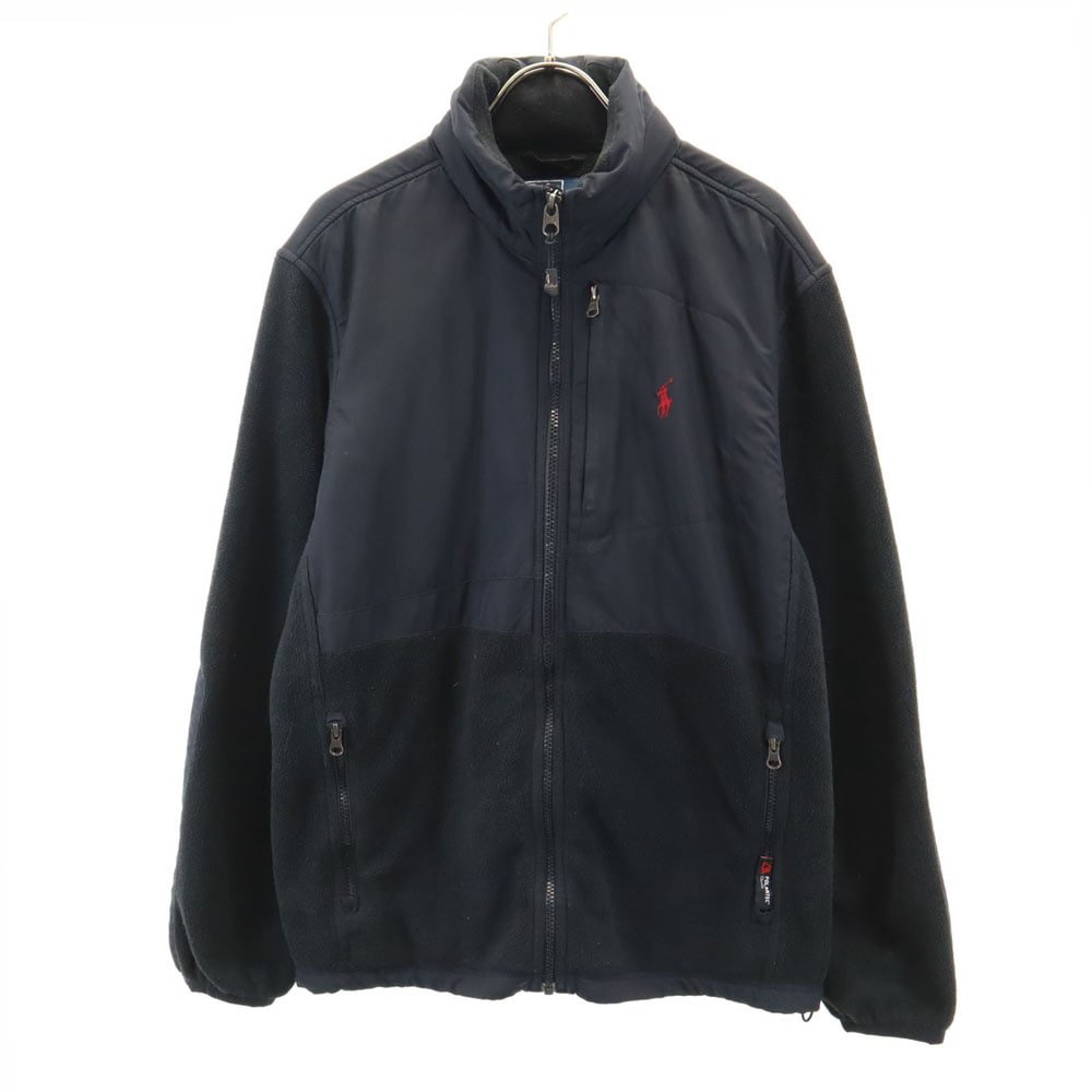 ポロバイラルフローレン フリースジャケット S ブラック Polo by