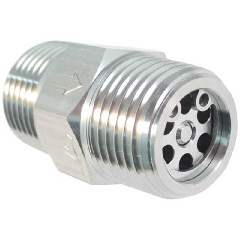 アソー　ASOH エーチェック SUS製チェックバルブ 外ネジ×外ネジ型 R1/2　AT-8044