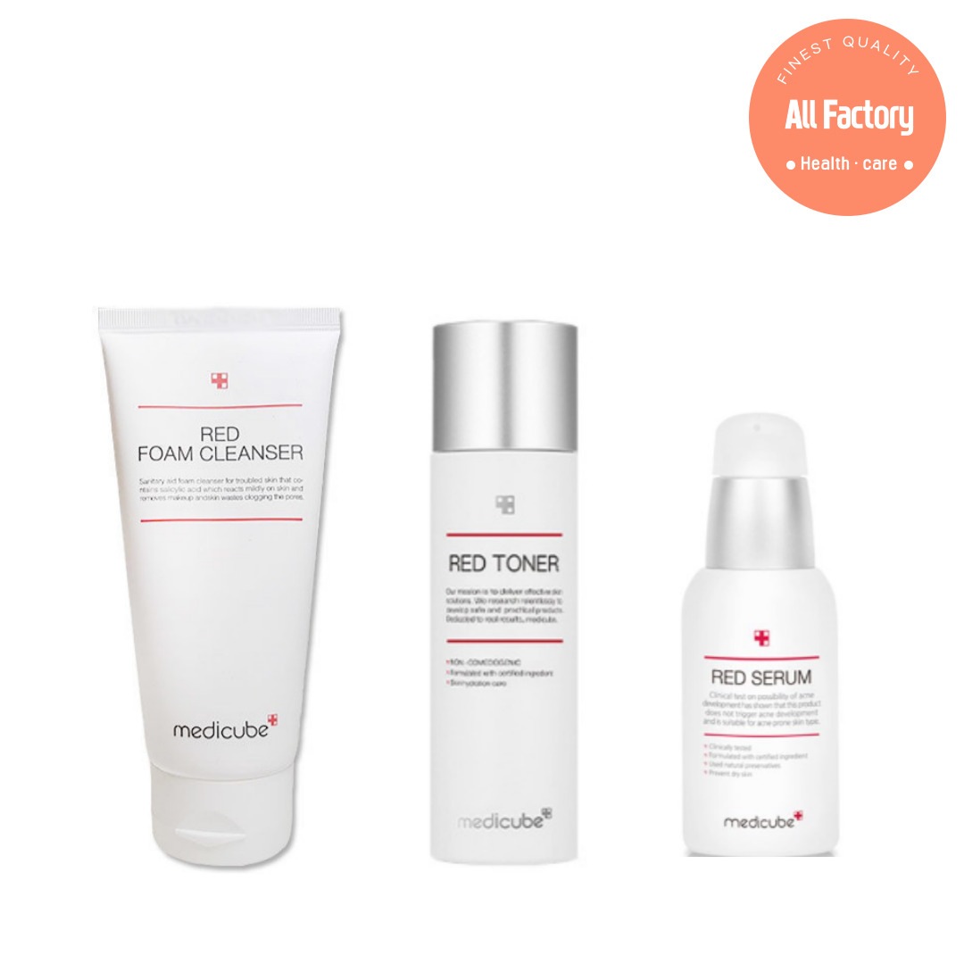 レッド3種セット(フォームクレンザ) 7,063円