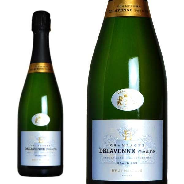 シャンパーニュ ドゥラヴェンヌペールエフィス グランクリュ ブリュット レゼルヴ 750ml （フランス シャンパン 白 箱なし）
