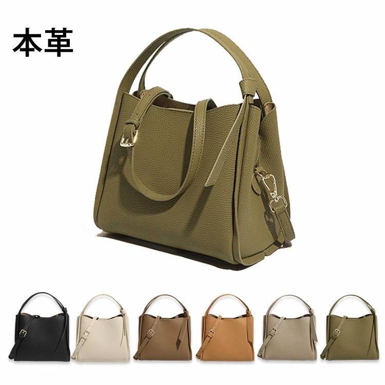 本革 ショルダーバッグ ハンドバッグ 2way レディース 牛革 大容量 上品 女性用 通勤 ビジネス オフィス フォーマル 斜め掛け 肩掛け シンプル おしゃれ バッグ カバン 仕事用 デート 出張