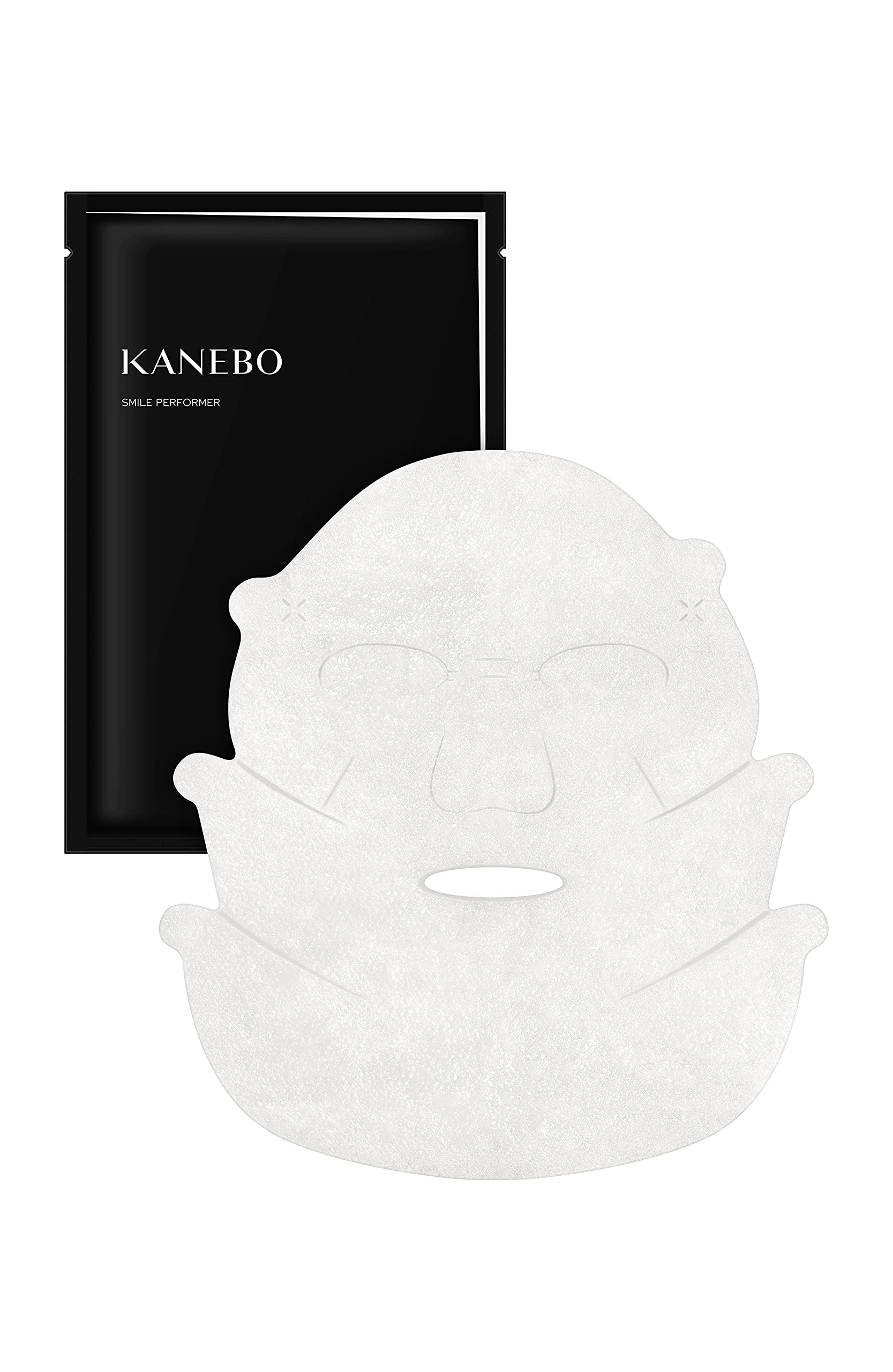 全国送料無料 KANEBO(カネボウ) スマイル パフォーマー フェイスパック ブラック 4枚 4,895円