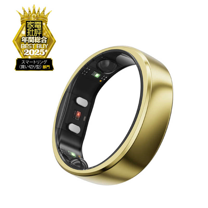 RINGCONN　(リンコン) スマートリング 第2世代 US9号 ロイヤルゴールド　RCA-01