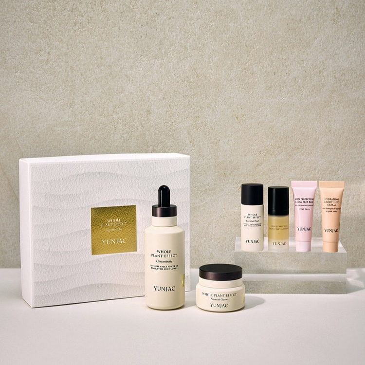 【GIFT SET】WHOLE PLANT EFFECT CONCENTRATE SIGNATURE SET 75mL 全草コンセントレート 栄養たっぷり 美容液 アンプール セラム「正規品」