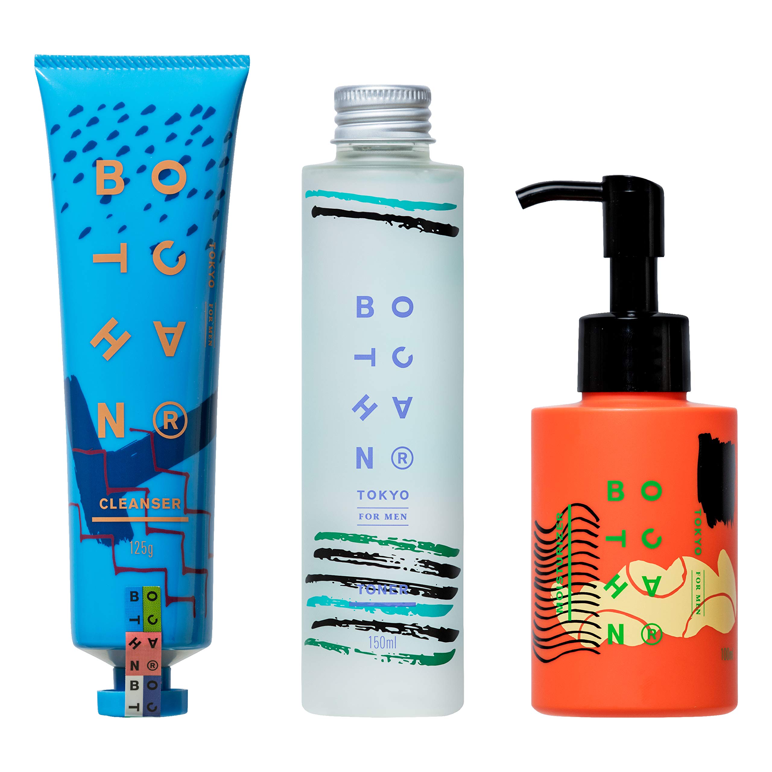 BOTCHAN ボッチャン BASIC CARE SET ベーシックケアセット 洗顔&amp化粧水&amp乳液 3点セット (botchan)