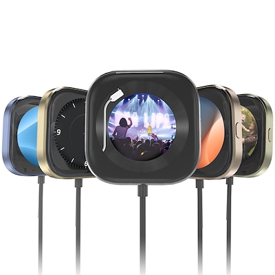 ススクリーーン付来ロマワイヤレススカープレイポータブルアダプタ電子フォトフレーム