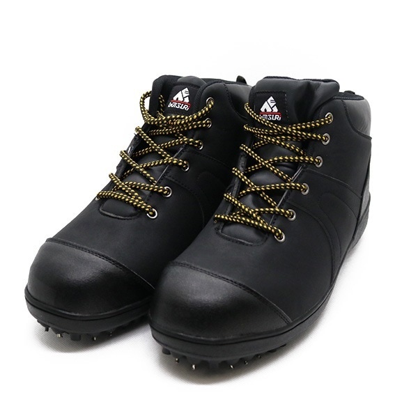 GOTSURI スパイクシューズ GT-381 撥水加工 ツマ先補強 ブラック M(25-25.5cm)