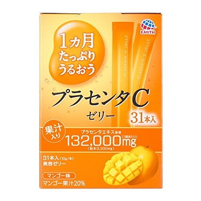 アース製薬 1ヵ月たっぷりうるおうプラセンタCゼリ...のサムネイル