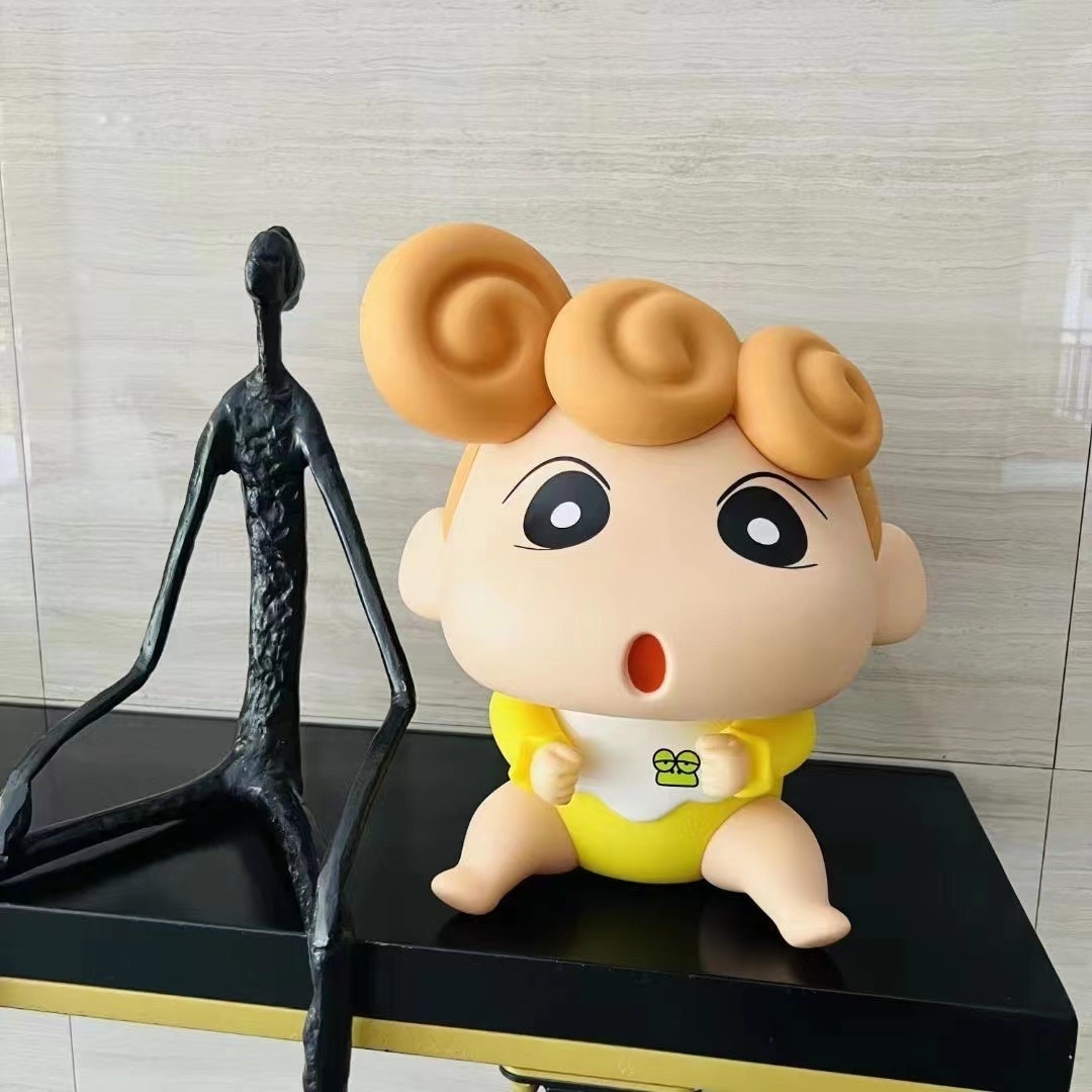 クレヨンリトル初心者フィギュア1:1オーナメント野原しんのすけ葵城人形トレンディアニメモデルギフト 7,642円