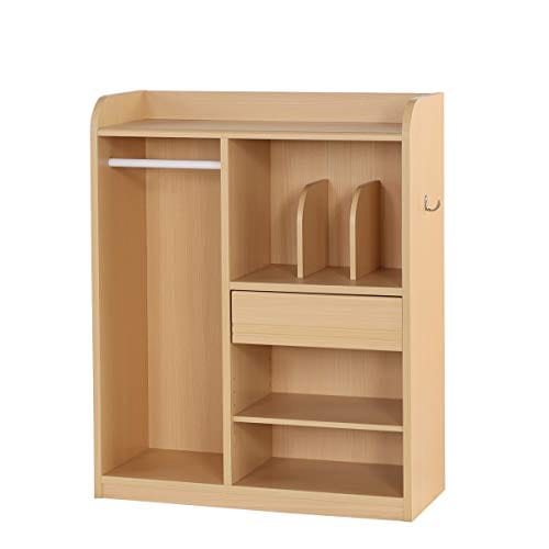 色：ナチュラルブラウン 白井産業 ランドセル ハンガー ラック ナチュラルブラウン 幅72.8 高さ