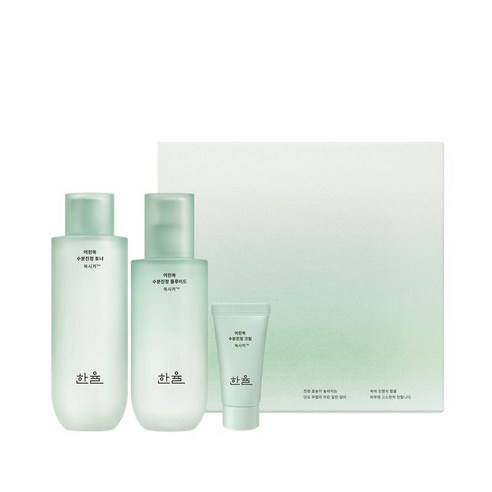 【Wid2】 ヨモギ 水分なだめ 2種セット 化粧水 150ml + 乳液 125ml ・スキンケアセット ・ヨモギ ・高保湿 ・敏感肌 ・乾燥肌 ・整肌 ・基礎化粧品 ・韓国コスメ ・プロ仕様