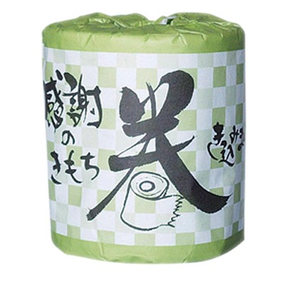 感謝の気持ち巻き込みました１００個セット　トイレットペーパー　ノベルティ景品賞品販促プレゼント