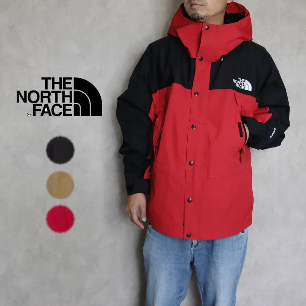 25FWモデル マウンテン ライト ジャケット NP62550 K/ブラック/ CK/ブラックXクラシックカーキ/ TK/ブラックXTNFレッド/