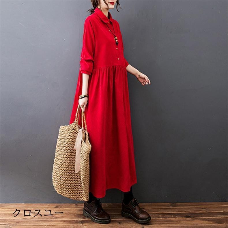 秋冬アウター コーデュロイ トップス レディース 長袖 無地 シンプル 暖かくてトレンド感を抑えたお洒落なアウター 程よくゆるっと着れる おすすめ