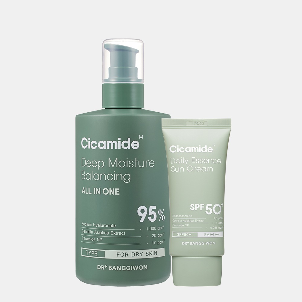 ドクターバンギウォンシカマイドモイスチャバランスオールインワン300ml +デイリーセンスサンクリーム50g 2種セット/乾燥用