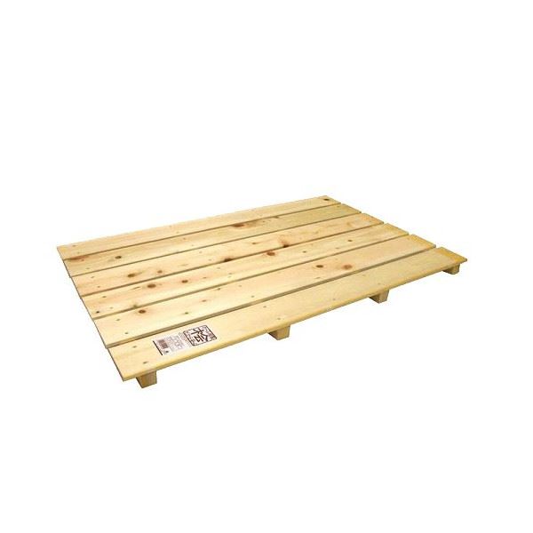 [2個セット] 桧 すのこ （大） 4本足 85x56x3.7cm （日本製 木 押入すのこ）