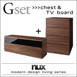 テレビ台 おしゃれ 2点セット(テレビ台+チェスト) シンプルモダン