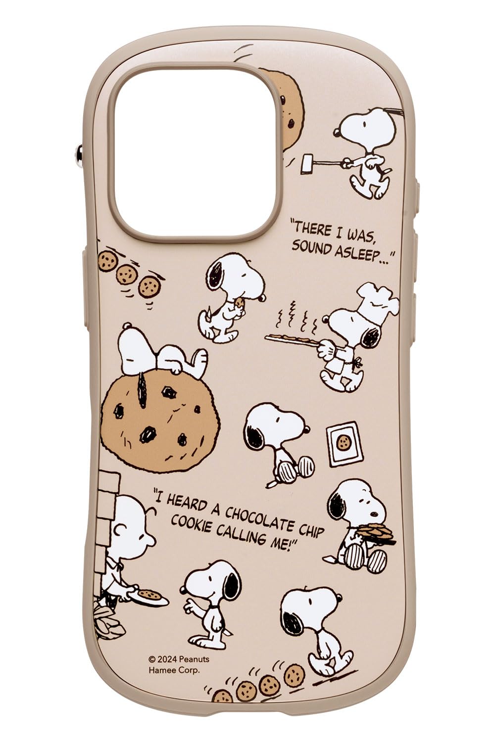iFace First Class Cafe PEANUTS/ピーナッツ スヌーピー iPhone 16 Pro ケース MagSafe 対応 MagSynq (チョコチップクッキー)【アイフェイス