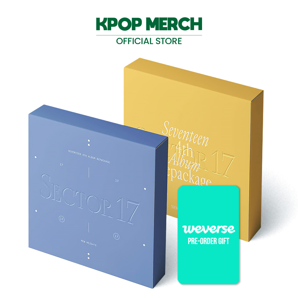 【WEVERSE特典付】 SEVENTEEN - SECTOR 17 / アルバム2種セット / Photobook / SVT