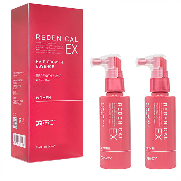 【医薬部外品】ドクターゼロ リデニカル EXヘアグロースエッセンス 女性用 60ml 2本 リデンシル配合 薬用育毛剤　到着日時指定不可　【FTL国内出荷】 5,878円