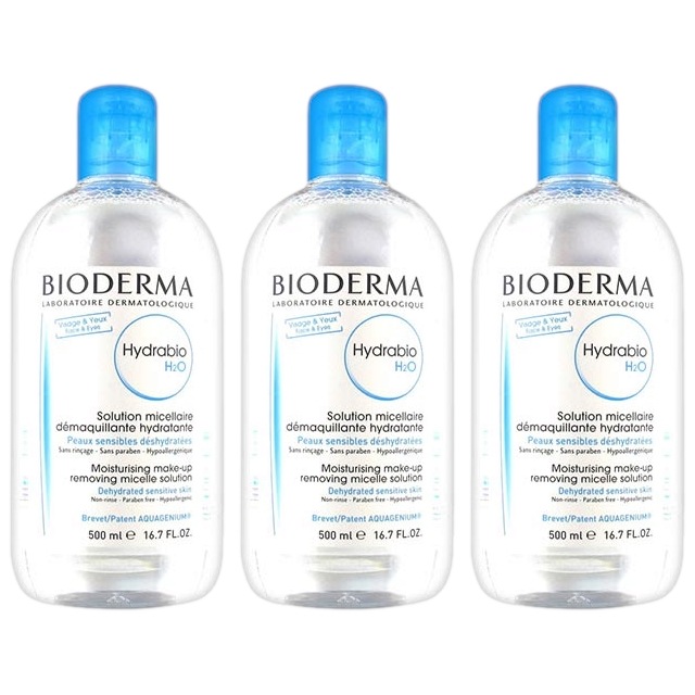 ビオデルマ イドラビオH2O 500ml x 3 もっとお得な3個セット