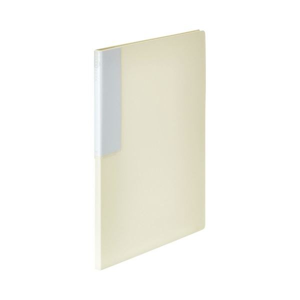 （まとめ） TANOSEEクリヤーブック（リサイクルPP） A4タテ 12ポケット 背幅10mm オフホワイト 1セット（10冊） [x3セット] 8,001円