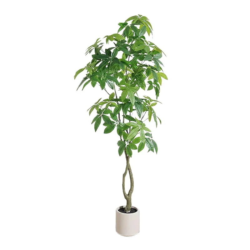 パキラ フェイクグリーン 光触媒フェイクグリーン 観葉植物 造花 人工観葉植物 リアル 水やり不要 枯れない 本物そっくり 光触媒 大型 おしゃれ ナチュラル