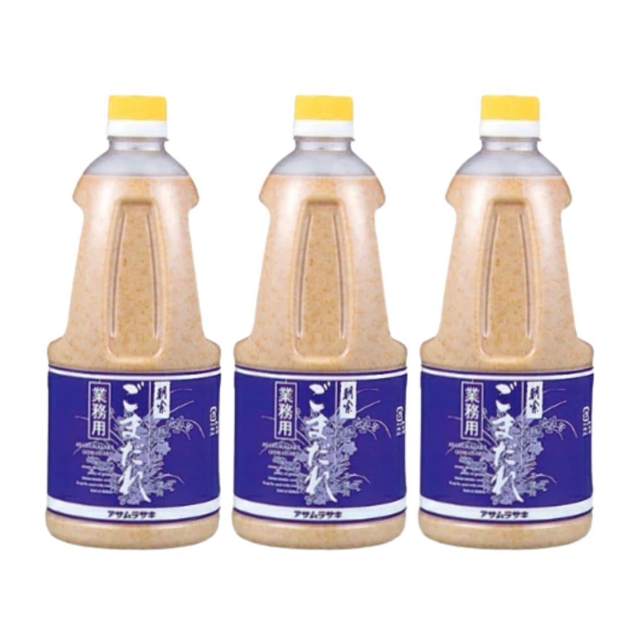 アサムラサキ ごまだれ業務用 1090g 3本 ごまだれ ごまドレッシング ごま 胡麻 ドレッシング 調味料