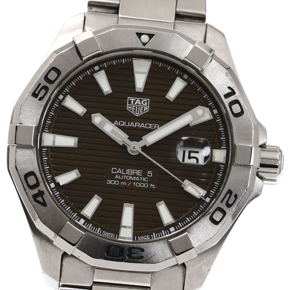 タグホイヤー TAG HEUER WAY2018 アクアレーサー キャリバー5 自動巻き メンズ _867416【中古】