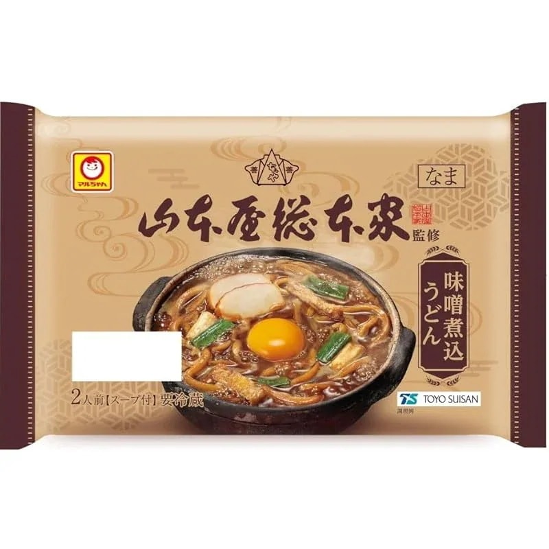 [冷蔵]マルちゃん 「山本屋総本家」監修 味噌煮込うどん ２人前×6袋