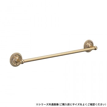 シロクマ マーガレットタオル掛 600mm 金 BT-32