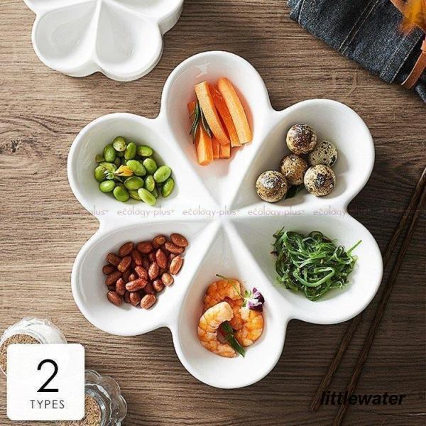 本日現品発売食器 キッチン雑貨 カト お皿 プレート ギフト プ 花柄 お花型 花びら 小皿 保温 冷めない ホワイト母親 魅力的