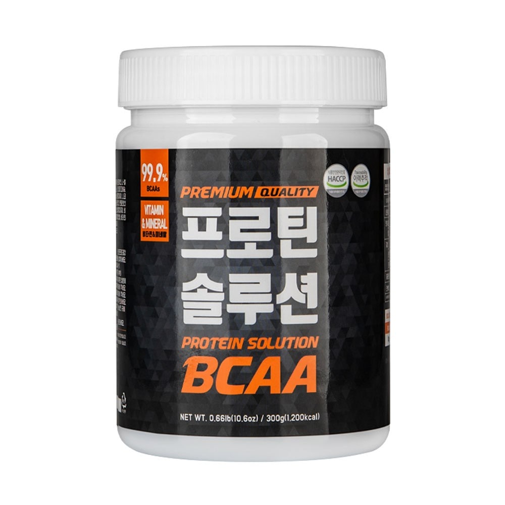 プロテインソリューション無味ゴールデン比率BCAAサプリメント300g