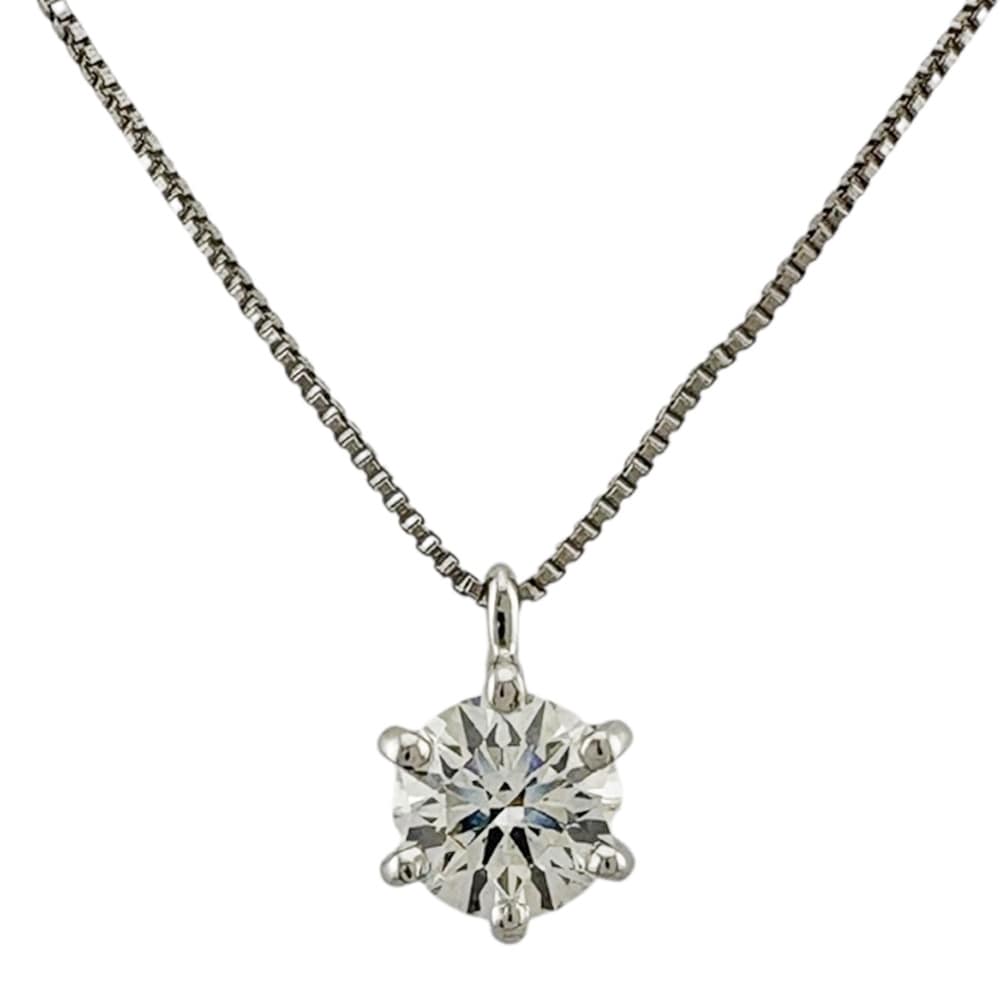 タサキ ネックレス Pt850プラチナ ダイヤモンド TASAKI 中古 美品