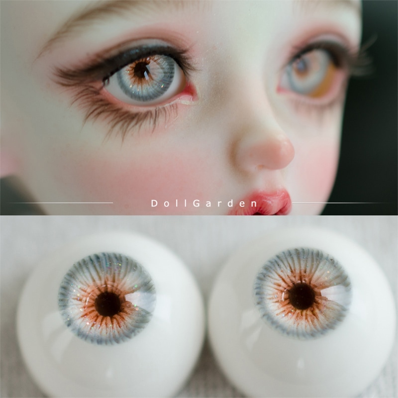 BJD ドール用レジンアイ 12/14/16/18mmサイズ用 小さい虹彩もあり 5,424円