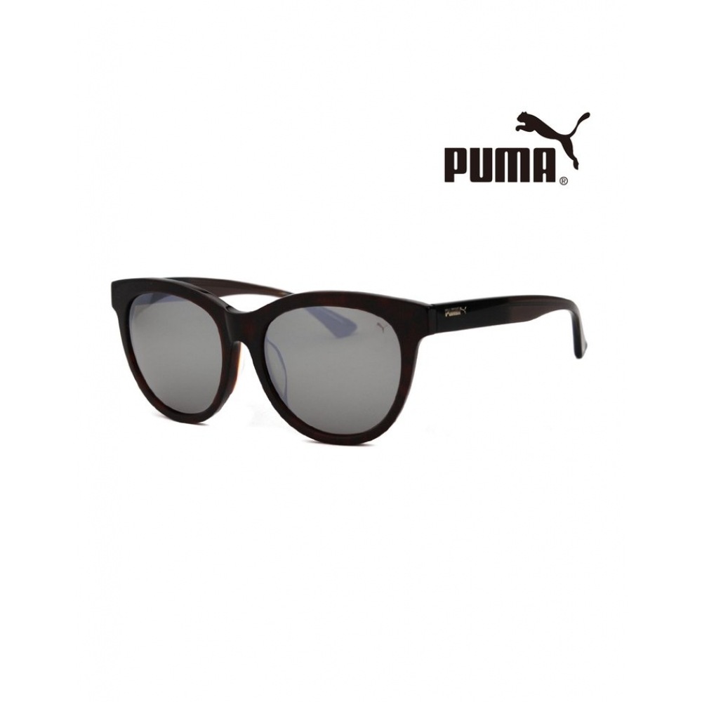 Puma PU0089SK 002 ラウンドホーンリムオーバーアジアンフィットミラーサングラス